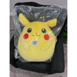 Pokémon Squishmallows Pikachu Plush 16” Official Jazwares Pokémon Center New NWT